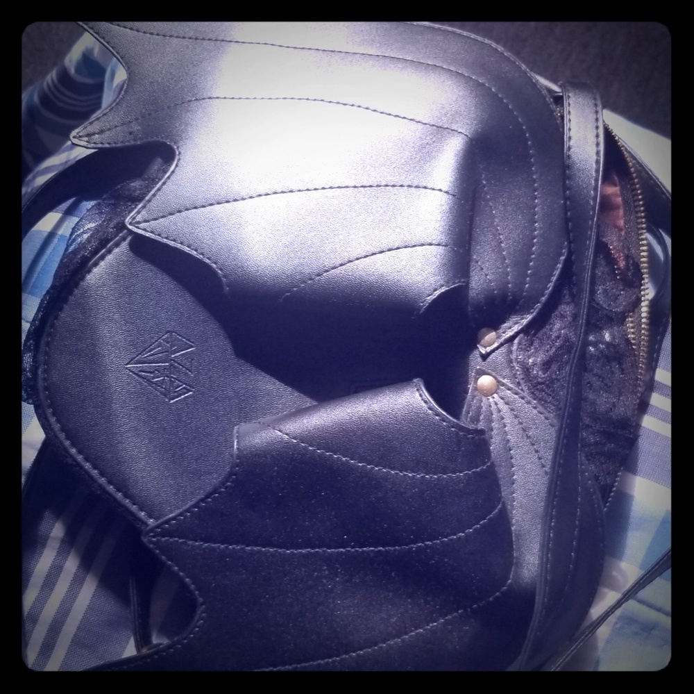 Ultra black bat backpack